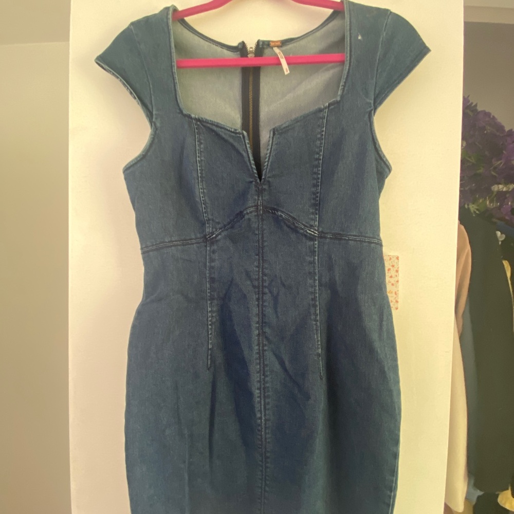 Free people Denim dress